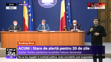 Stare de alertă în România