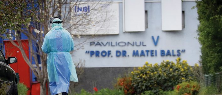 bărbat infectat sinucis