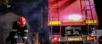 incendiu într-un spital din România