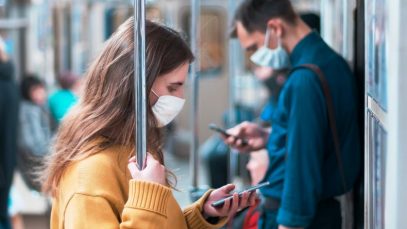 masca tren autobuz metrou italia