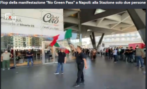 protest napoli green pass
