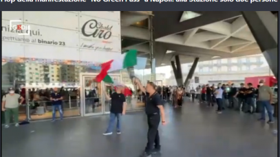 protest napoli green pass