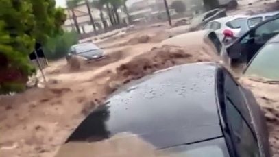 masini inundatii italia