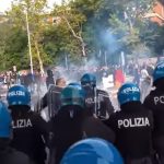 politie no green pass Trieste