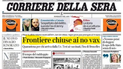 corriere titreaza frontiere inchise pentru nevaccinati