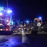 cinci tineri accident brescia