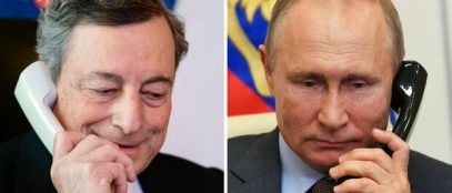 Draghi a vorbit cu Putin la telefon