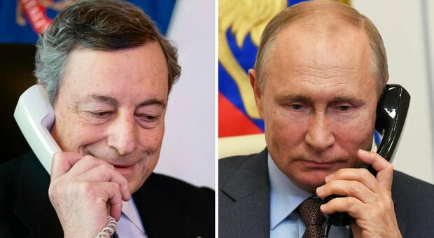 Draghi a vorbit cu Putin la telefon