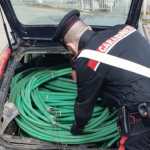 Furt de cabluri de cupru la Melfi