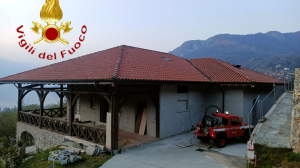 Vila oligarhului pro-Putin incendiată