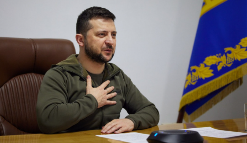 Zelenski în Parlamentul României l-a comparat pe Putin cu Ceaușescu