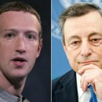 Mario Draghi s-a întâlnit cu Mark Zuckerberg