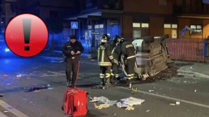 Accident teribil periferia romei