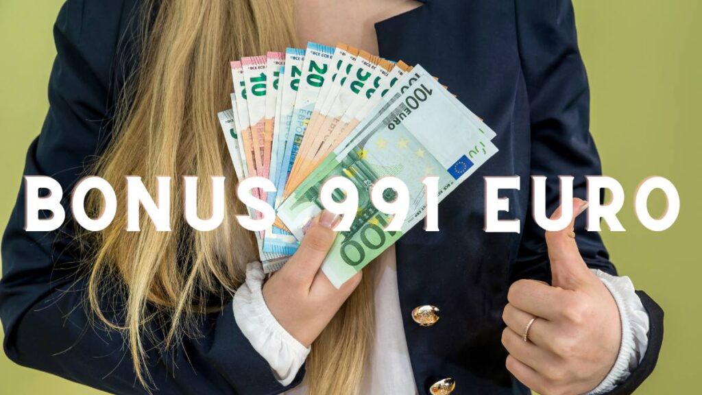 bonus 991 euro Italia