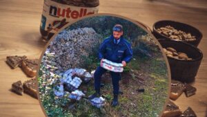 Italia Nutella aruncată livadă măslini
