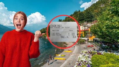 Turist infuriat 20 euro cafea apă