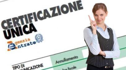 certifcarea unica Italia