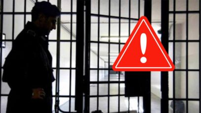 Terni, un deținut român își bate un cui în cap