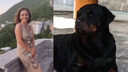 Scenă teribilă femeie sfâșiată