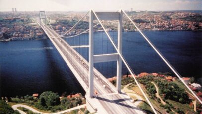 Podul suspendat Sicilia continentul