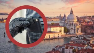 Veneția sufocată hoții buzunare