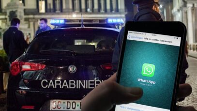 Italia grup WhatsApp pentru evitarea patrulelor