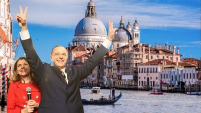 Nuntă la Veneția pentru fata lui Mircea Geoană