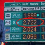 Preț uriaș la benzină pe autostradă în Italia