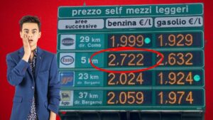 Preț uriaș la benzină pe autostradă în Italia