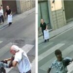 Bătrân jefuit în centru la Florența, nimeni nu îl ajută