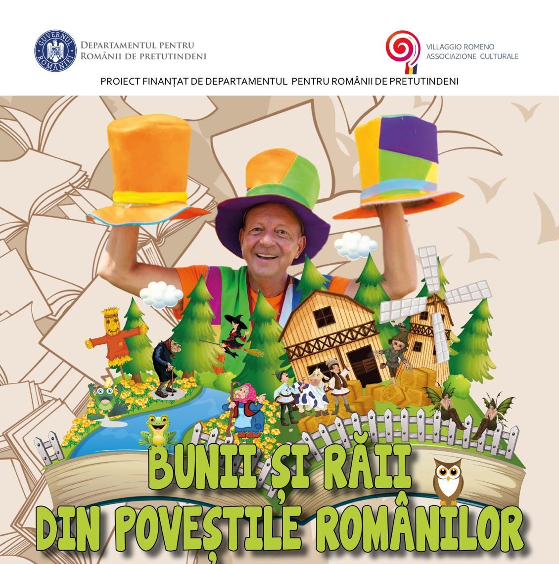Marian Râlea und Abracadabra kommen mit kostenlosen Shows für rumänische Kinder nach Italien. SEHEN SIE SICH DAS VOLLSTÄNDIGE PROGRAMM AN Marian Râlea und Abracadabra kommen mit kostenlosen Shows für rumänische Kinder nach Italien. SEHEN SIE SICH DAS VOLLSTÄNDIGE PROGRAMM AN